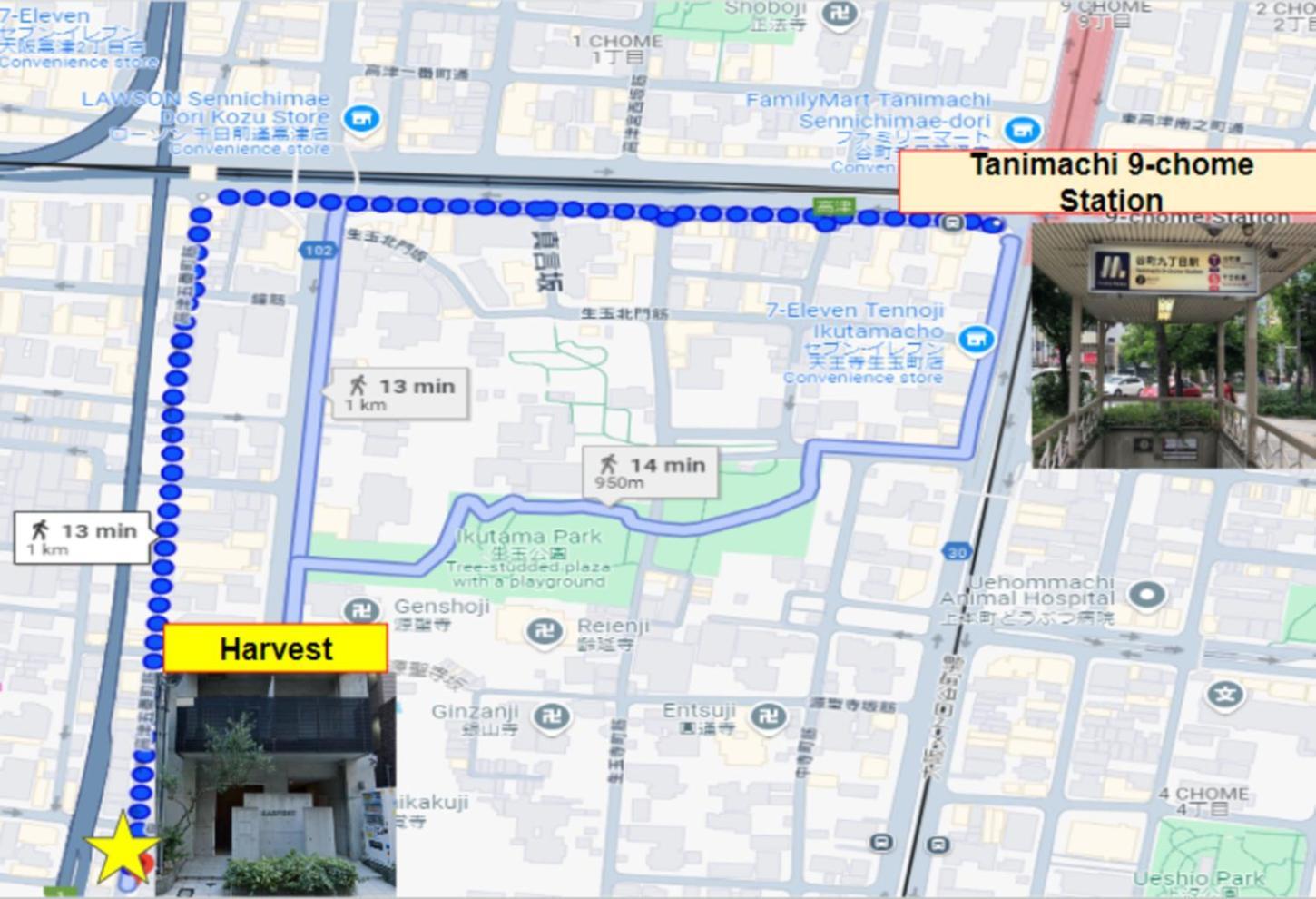 ハーベスト夕陽丘 Apartment Osaka Ngoại thất bức ảnh